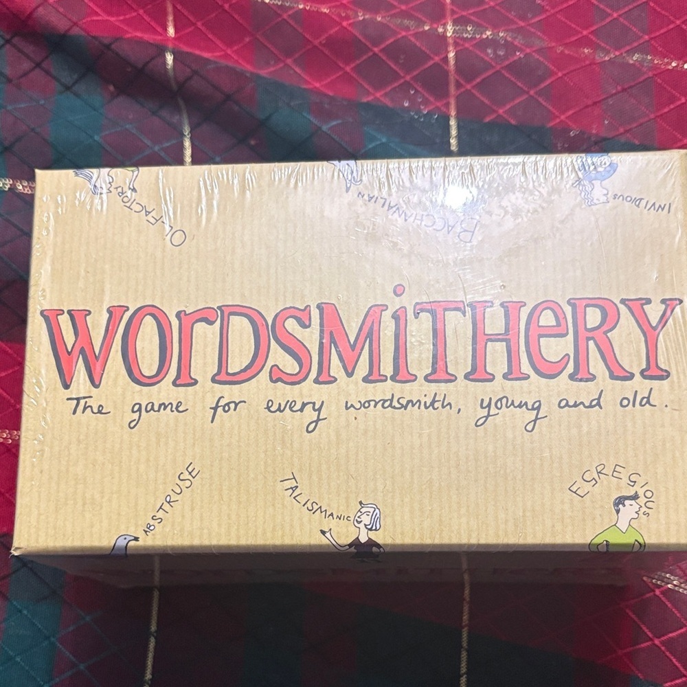 Wordsmithery Board Game - brand new